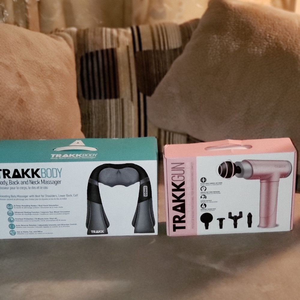 Trak Massage Gun and Trak Body Massager
